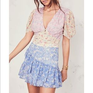 LoveShackFancy Bea Patchwork Dress